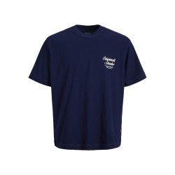 JACK & JONES JUNIOR Norrebro Typo T-shirt - Ocean Cavern
