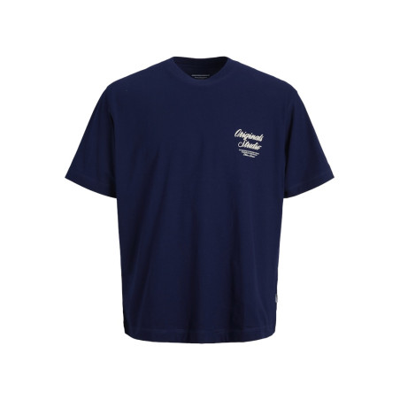 JACK & JONES JUNIOR Norrebro Typo T-shirt - Ocean Cavern