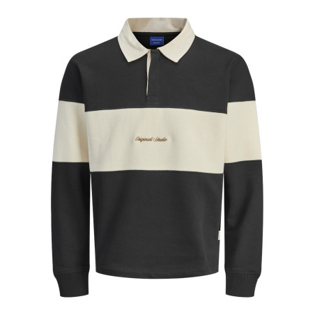 JACK & JONES Norrebro Blocking Polo - Sort