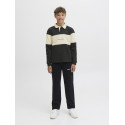 JACK & JONES Norrebro Blocking Polo - Sort