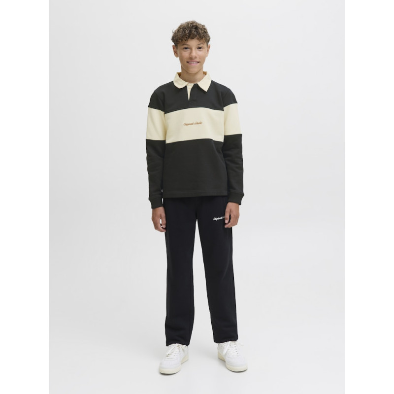 JACK & JONES Norrebro Blocking Polo - Sort