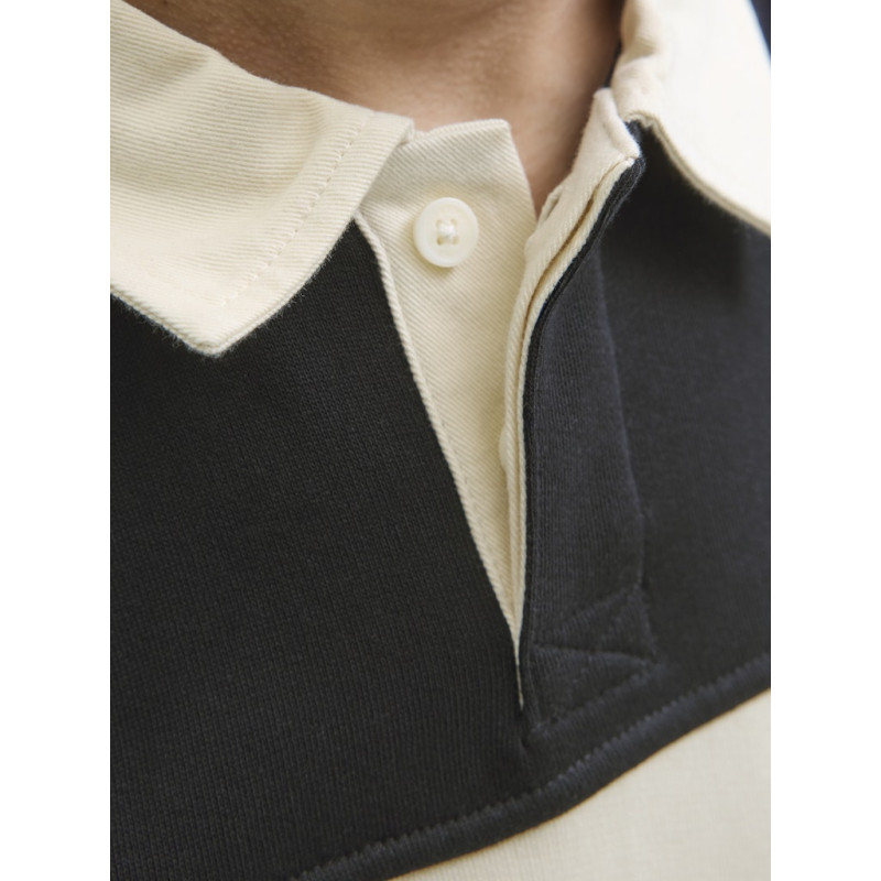 JACK & JONES Norrebro Blocking Polo - Sort