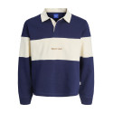 JACK & JONES Norrebro Blocking Polo - Ocean Cavern