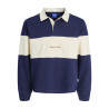 JACK & JONES JUNIOR Norrebro Blocking Polo - Ocean Cavern