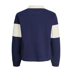 JACK & JONES Norrebro Blocking Polo - Ocean Cavern