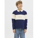 JACK & JONES Norrebro Blocking Polo - Ocean Cavern
