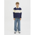 JACK & JONES Norrebro Blocking Polo - Ocean Cavern