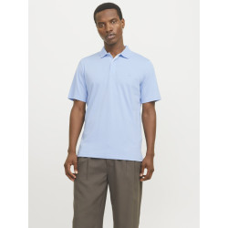 JACK & JONES PREMIUM Crodney S/S Polo - Chambray Blue