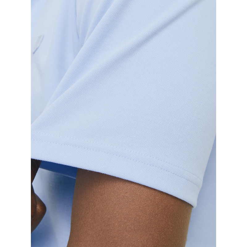 JACK & JONES PREMIUM Crodney S/S Polo - Chambray Blue
