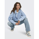 ONLY Birdie L/S Denim Skjorte - Light Blue Denim