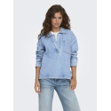 ONLY Birdie L/S Denim Skjorte - Light Blue Denim