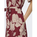 JDY Troya Midi Skjortekjole - Cabernet