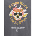 ONLY & SONS JUNIOR Fred Tonkotsu T-shirt - Blackened Pearl