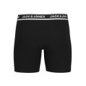 JACK & JONES PLUS Solid 3-Pak Boxershorts - Sort