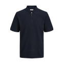 JACK & JONES PLUS Austin S/S Polo - Navy Blazer