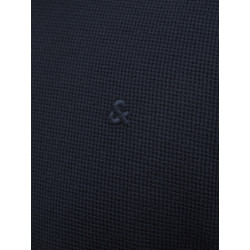 JACK & JONES PLUS Austin S/S Polo - Navy Blazer