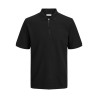 JACK & JONES PLUS Austin S/S Polo - Sort