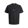 JACK & JONES JUNIOR Norrebro Broderet T-shirt - Sort