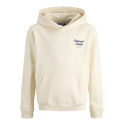 JACK & JONES JUNIOR Norrebro Typo Hoodie - Antique White