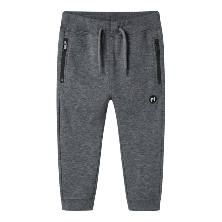 NAME IT Mini Vimo Sweatpants - Dark Grey Melange