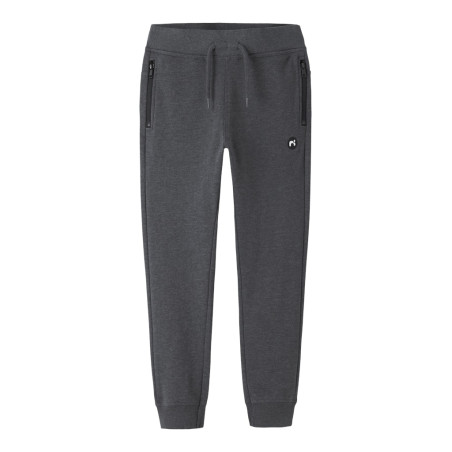 NAME IT Kids Vimo Sweat Bukser - Dark Grey Melange