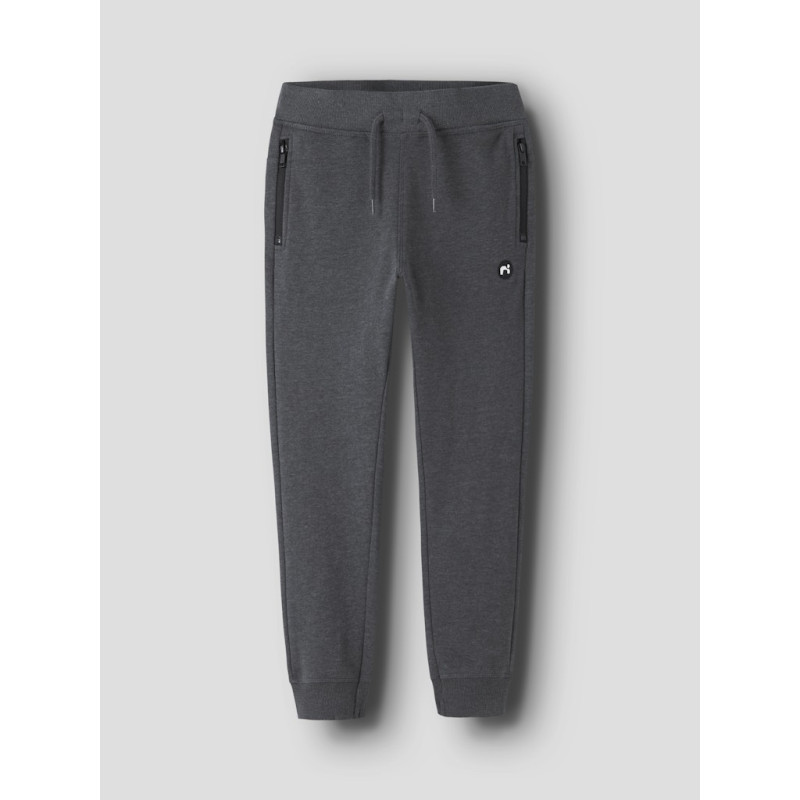 NAME IT Kids Vimo Sweat Bukser - Dark Grey Melange