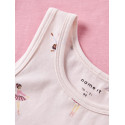 NAME IT MINI Tank Ballarina 2-Pak Undertrøje - Pearl