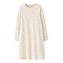NAME IT KIDS Nightgown Flower Natkjole - Turtledove