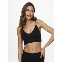 ONLY Vicky Crop Top - Sort