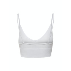 ONLY Vicky Crop Top - Bright White