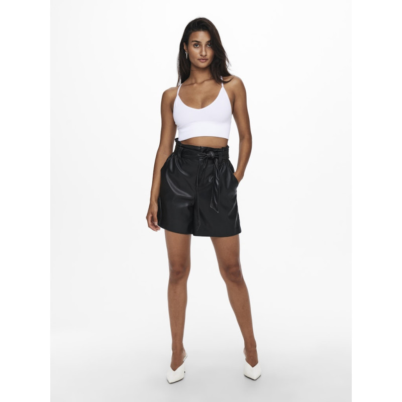 ONLY Vicky Crop Top - Bright White