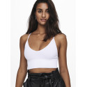 ONLY Vicky Crop Top - Bright White