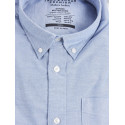 JACK & JONES PLUS Lubrook Oxford L/S Skjorte - Cashmere Blue
