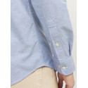 JACK & JONES PLUS Lubrook Oxford L/S Skjorte - Cashmere Blue