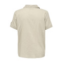 ONLY CARMAKOMA Coco 2/4 Skjorte - Feather Gray