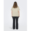ONLY CARMAKOMA Coco 2/4 Skjorte - Feather Gray