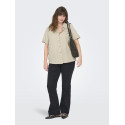 ONLY CARMAKOMA Coco 2/4 Skjorte - Feather Gray