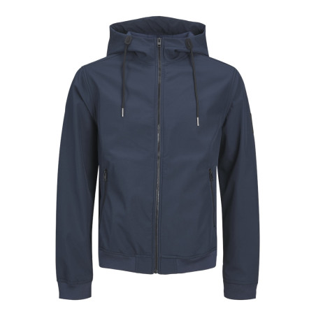 JACK & JONES PLUS Basic Softshell Jakke - Navy Blazer