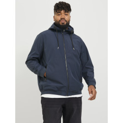 JACK & JONES PLUS Basic Softshell Jakke - Navy Blazer