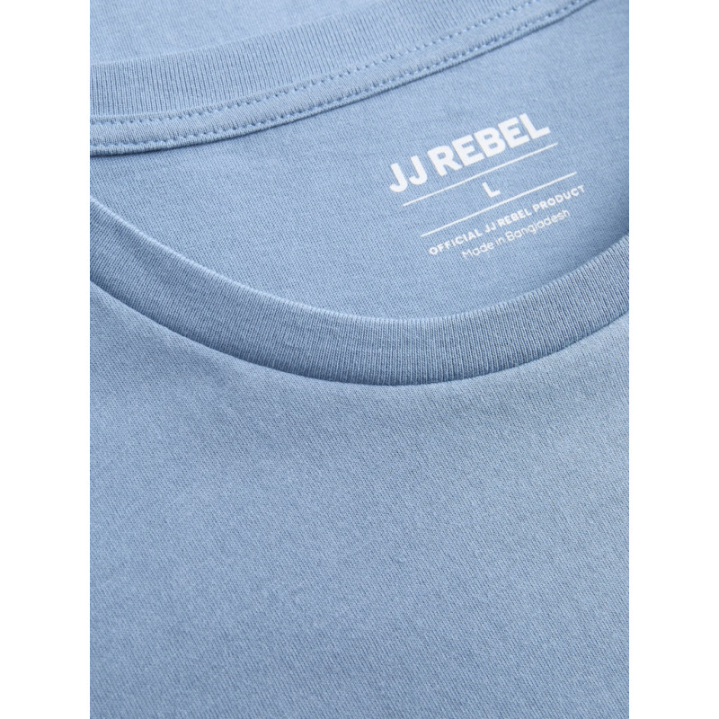 JJ Rebel Rebel Logo T-shirt - Blue Shadow