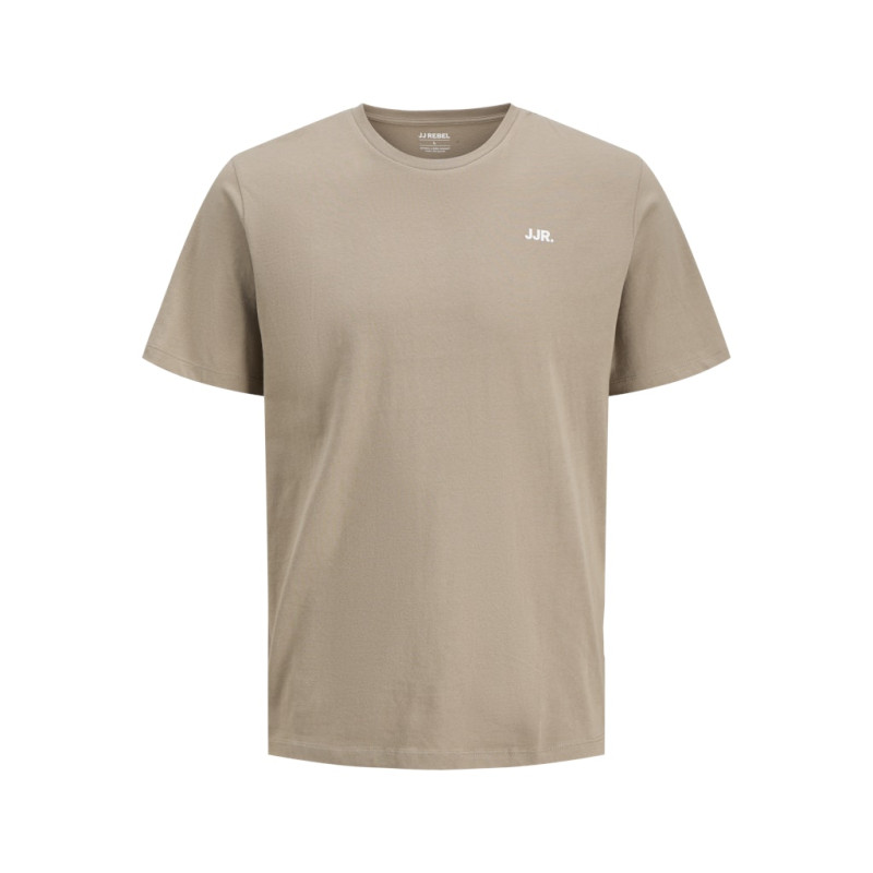 JJ Rebel Rebel Logo T-shirt - Roasted Cashew