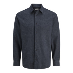 JJ REBEL Bike Melange Skjorte - Sky Captain