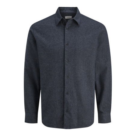 JJ REBEL Bike Melange Skjorte - Sky Captain