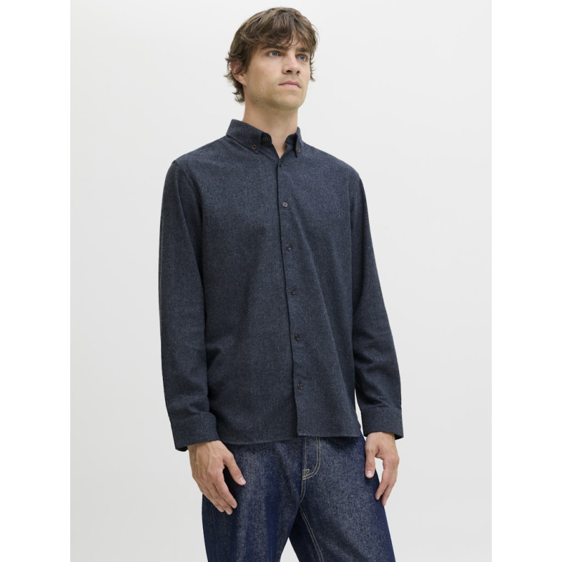 JJ REBEL Bike Melange Skjorte - Sky Captain