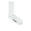 JACK & JONES Basic 5-Pak Tennis Sokker - Hvid
