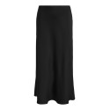ONLY Chico Satin Maxi Nederdel - Sort