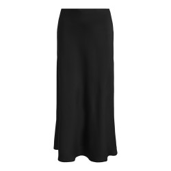 ONLY Chico Satin Maxi Nederdel - Sort