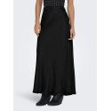 ONLY Chico Satin Maxi Nederdel - Sort