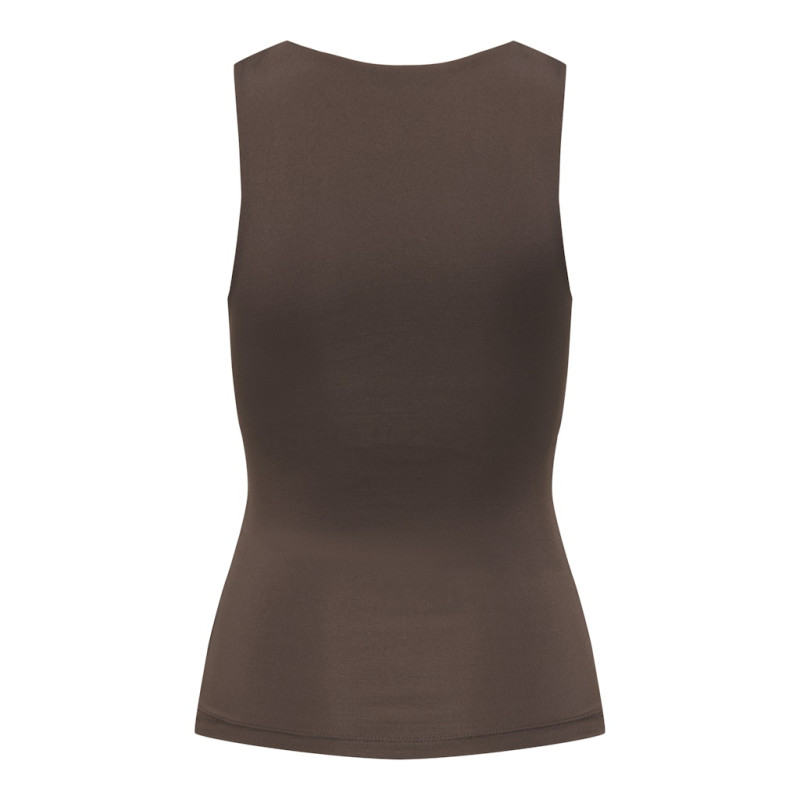 ONLY Ea Vendbar Top - Seal Brown