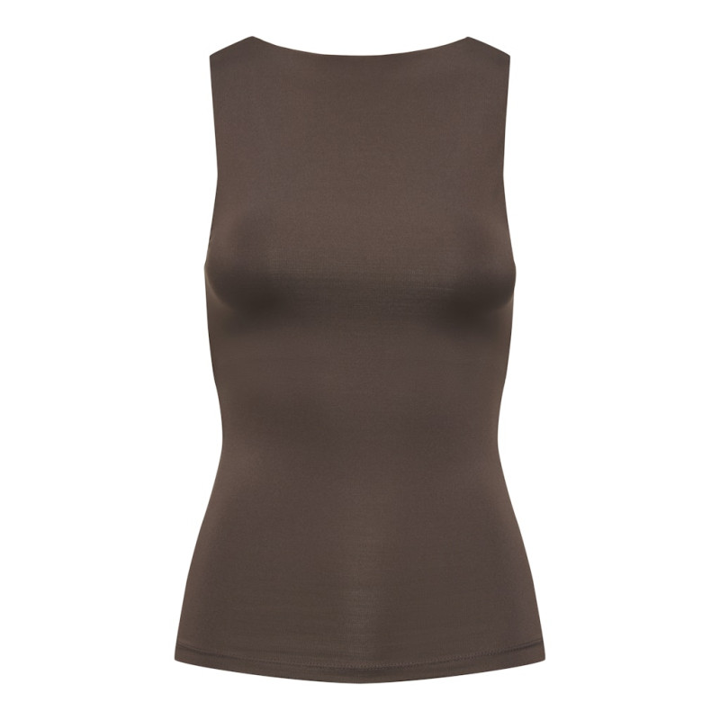 ONLY Ea Vendbar Top - Seal Brown